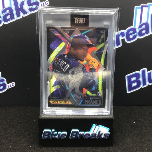 2022 Topps Project 100 Wander Franco Chuck Styles #35 Rays