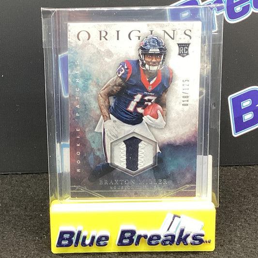 2016 Panini Origins Braxton Miller relic 018/125 RP-BM