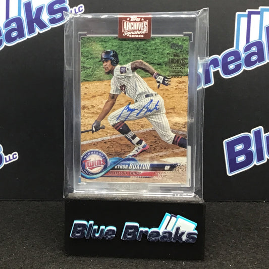 2023 Topps Archives Signature Series Byron Buxton 1/1 #127 Twins