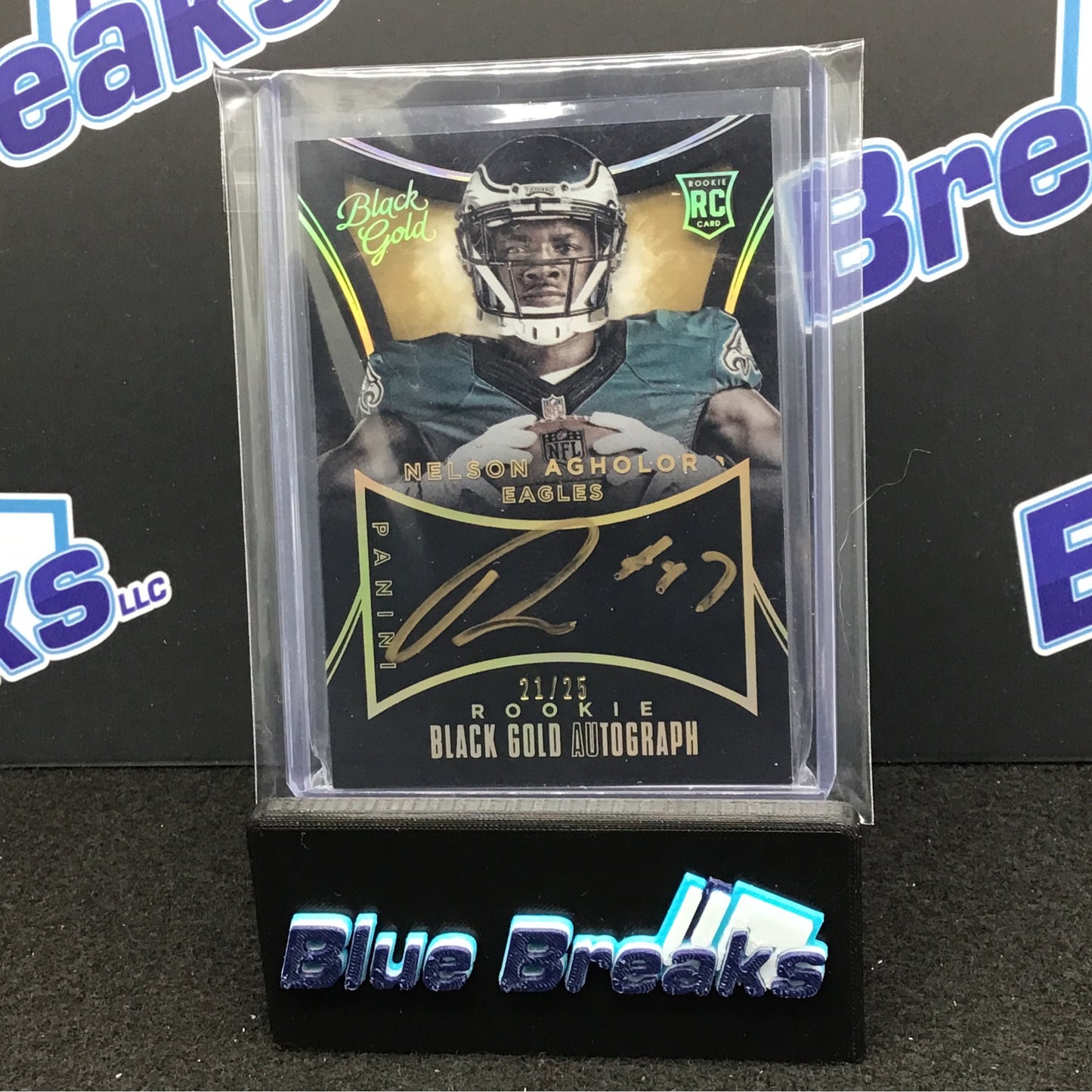 2015 Panini - Black Gold Football - Nelson Agholor - Philadelphia Eagles - 21/25