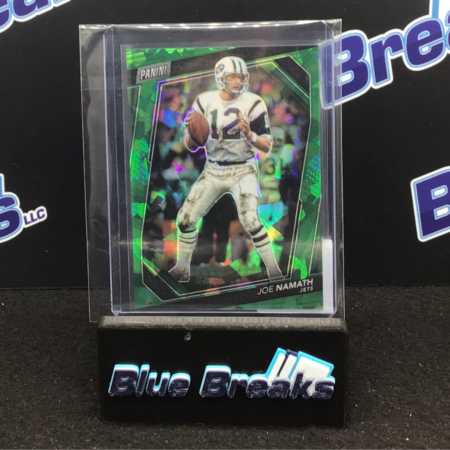 2023 Panini The National Green Joe Namath 20/99 #13 Jets