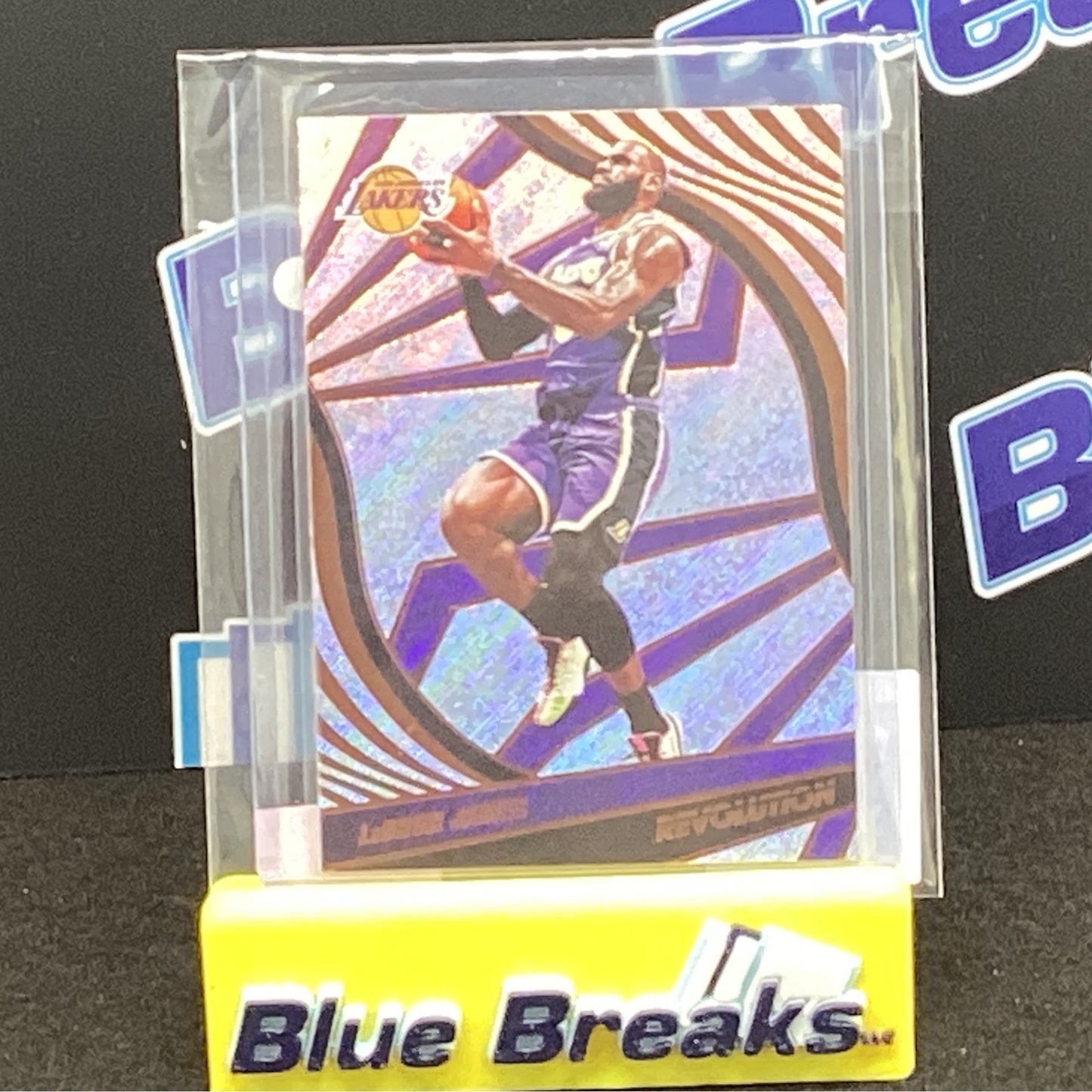 2021 Panini Revolution Silver Refractor Lebron James 1