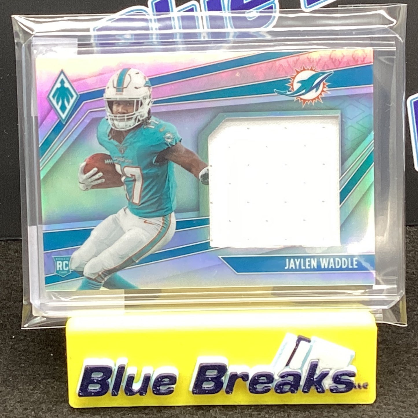 2021 Panini Phoenix Jaylen Waddle relic 043/199 #RJM-JWA