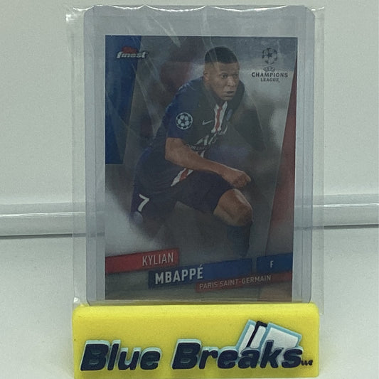 2020 Topps Finest Champions League Kylian Mbappe