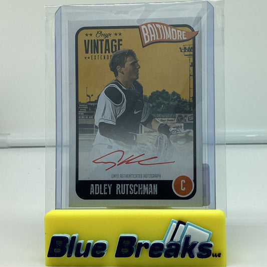 2020 Onyx Authenticated - Adley Rutschman /25