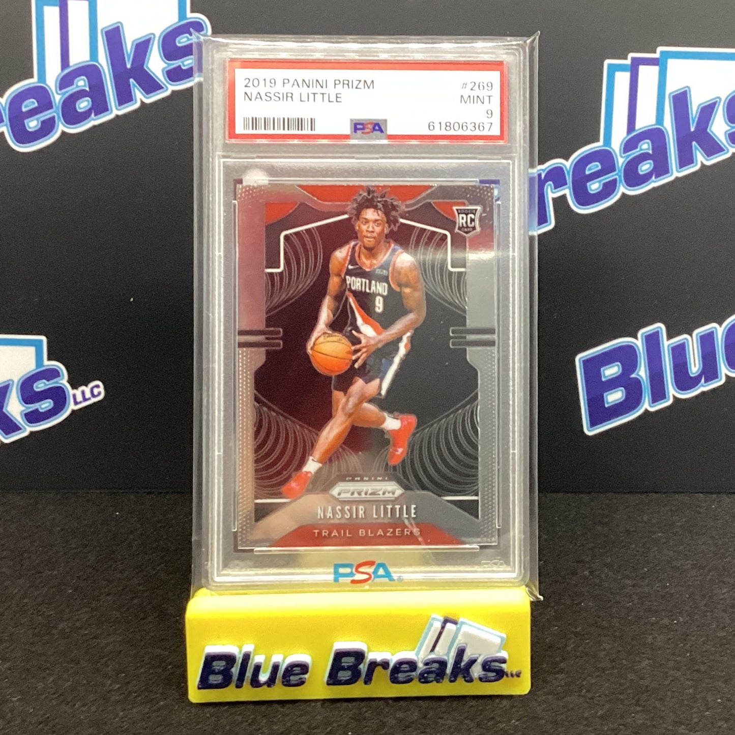 2019 Panini Prizm Nassir Little PSA 9