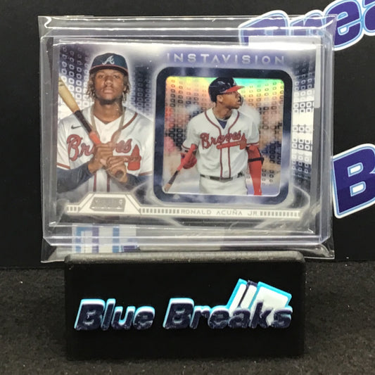 2021 Stadium Club Chrome Instavision Ronald Acuna Jr #IR-RA Braves