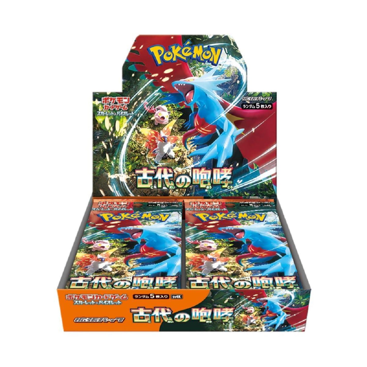Pokemon Card Game Scarlet & Violet Expansion Pack Ancient Roar Box (Japanese ver)