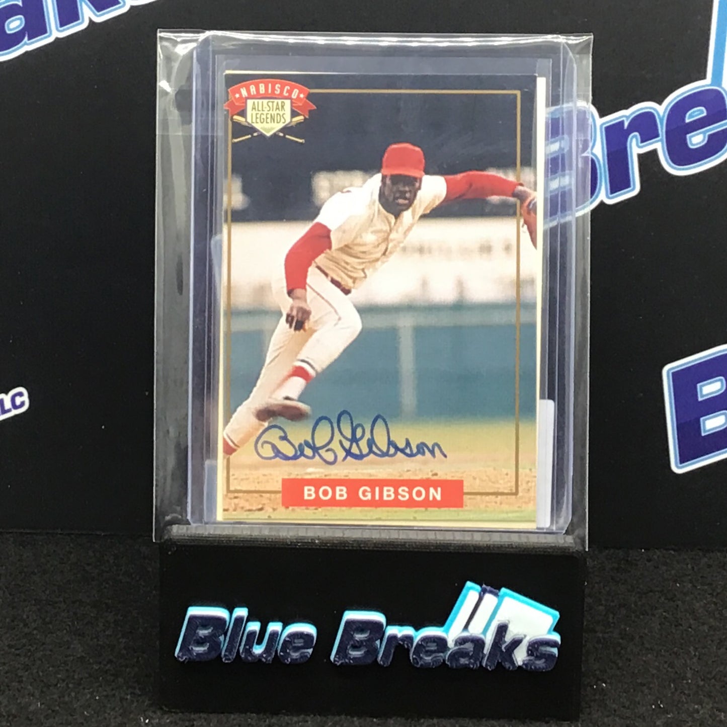 1994 Nabisco All-Star Legends Bob Gibson auto
