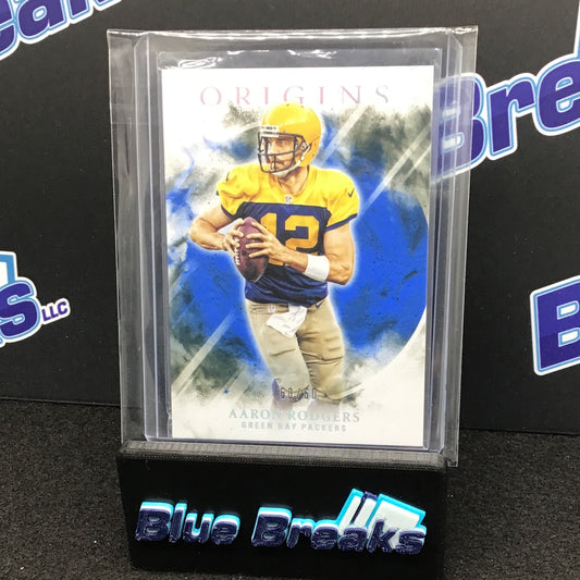 2017 Panini Origins - Aaron Rodgers - 60/60 - Green Bay Packers