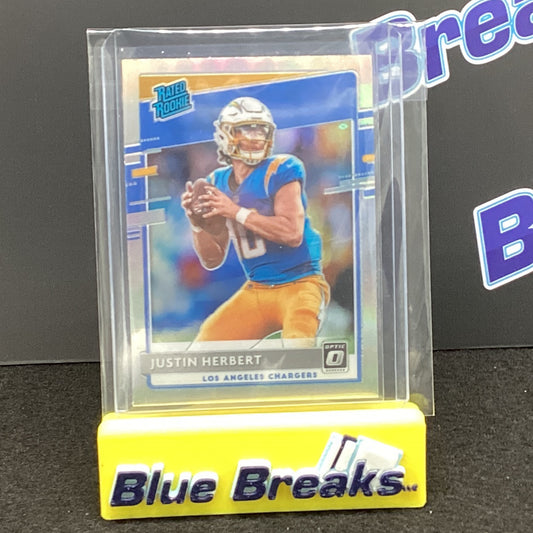 2020 Panini Donruss Optic - Justin Herbert #153 Silver