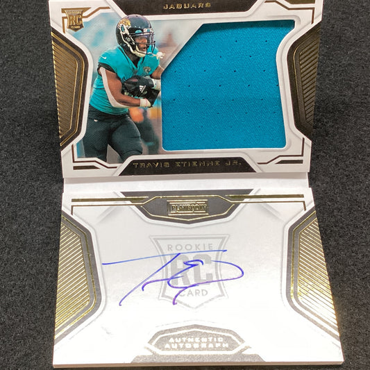 2021 Panini Playbook - Travis Etienne 19/99 #208