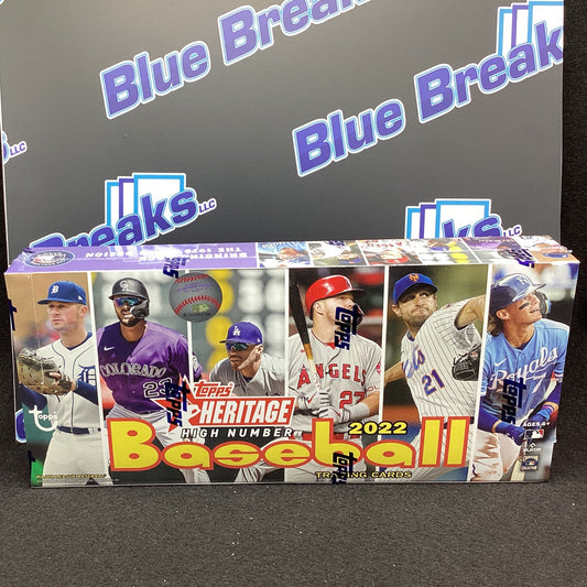 2022 Heritage High Number Hobby Box