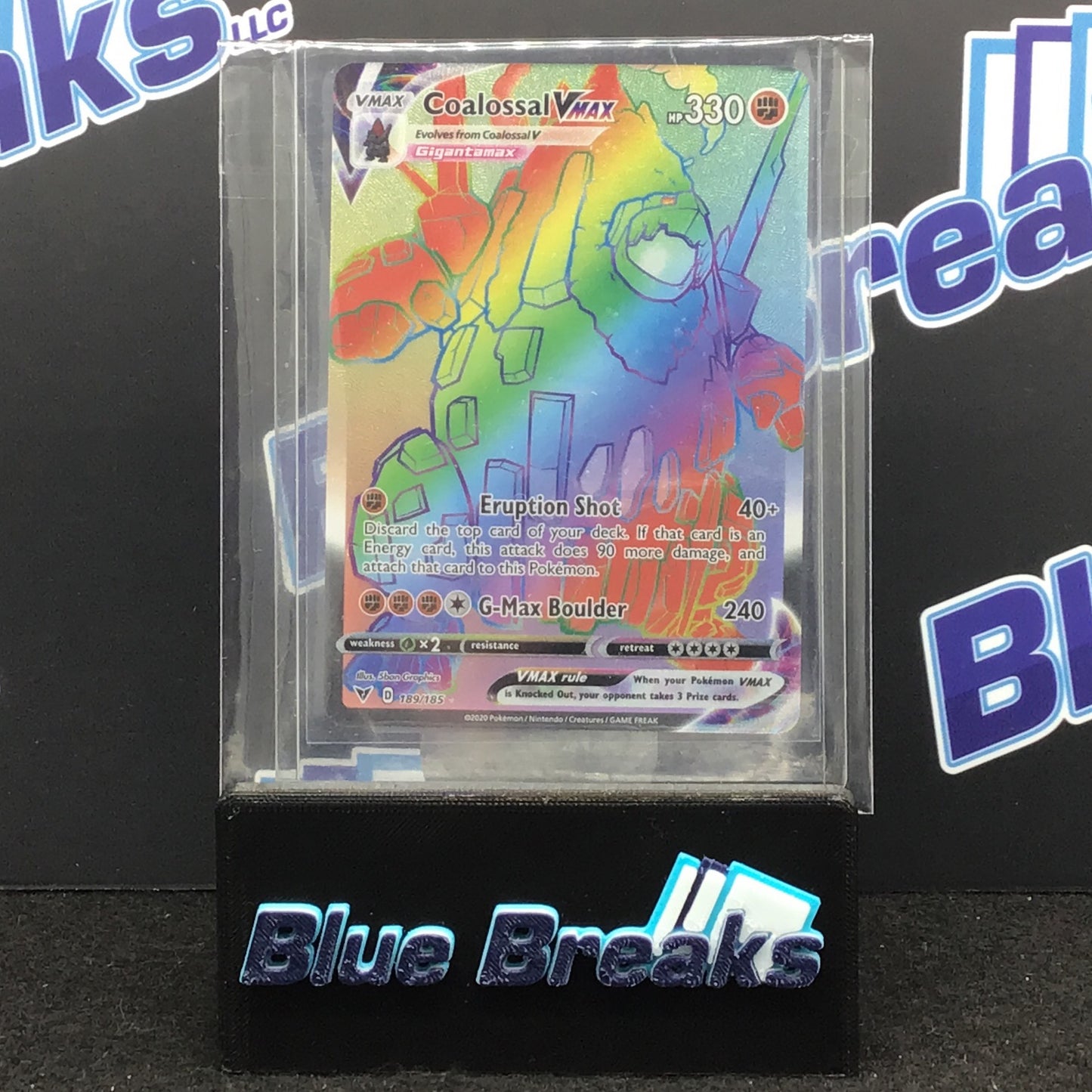 Pokémon Vivid Voltage Colossal rainbow rare v max