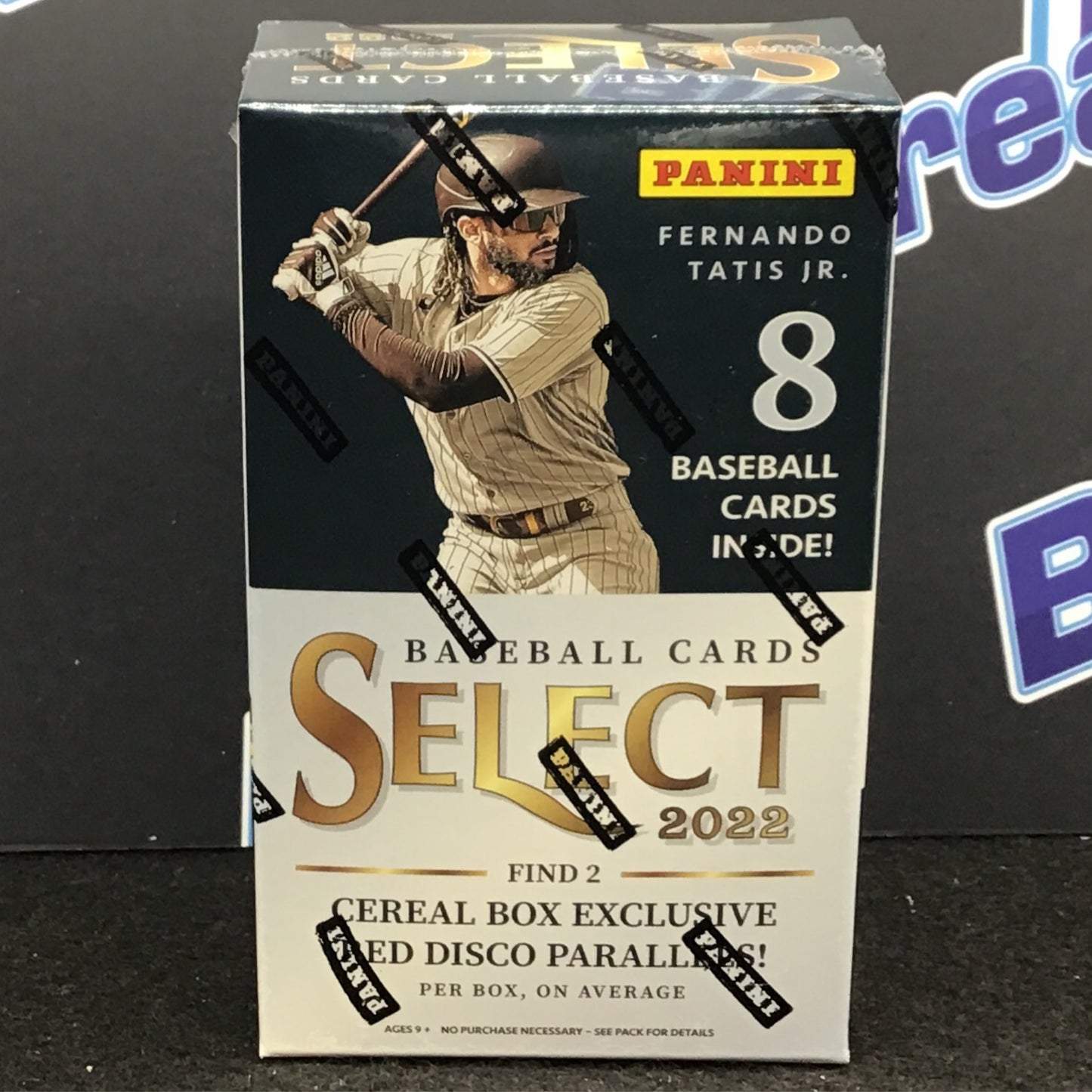 2022 Select Baseball Cereal Box