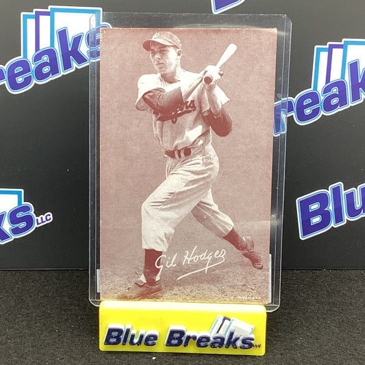 1947 - 1966 Exhibit Card Gil Hodges