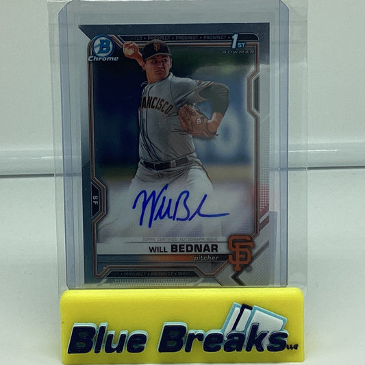 2021 Bowman Chrome - Will Bednar