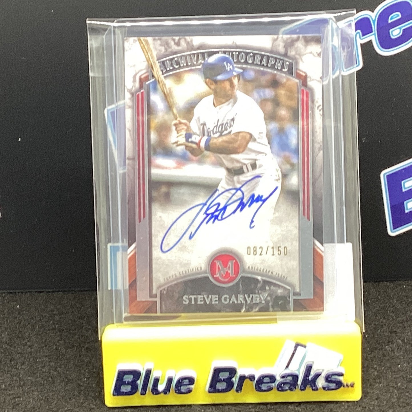 2022 Museum Collection Archival Autographs Steve Garvey 082/150