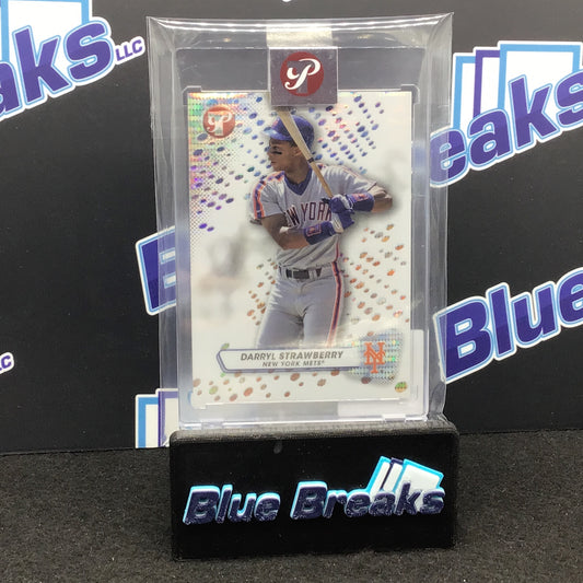 2023 Topps Pristine Darryl Strawberry Encased #117 Mets