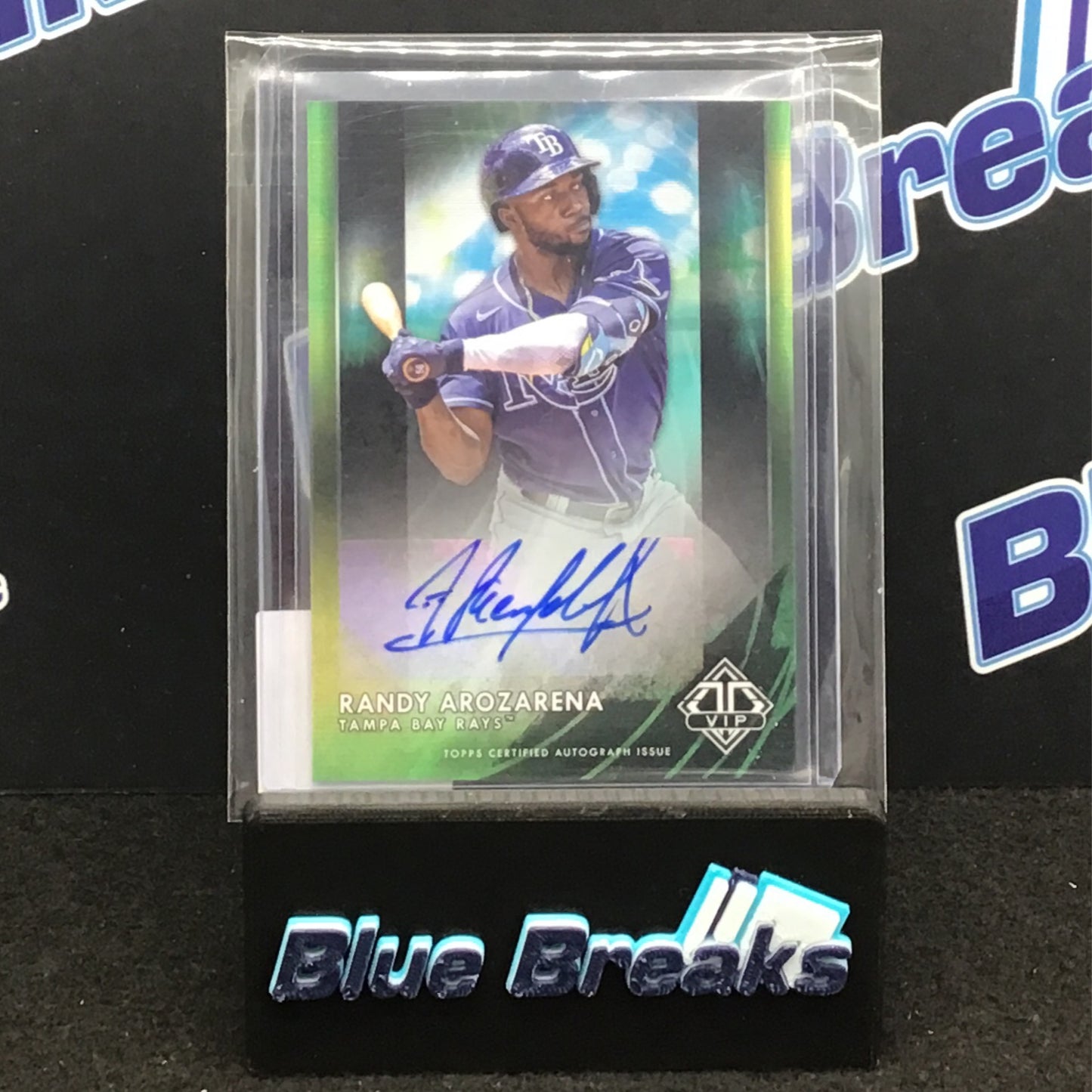 2022 Topps Transcendent Collection VIP Randy Arozarena auto 05/20 #VIP-RN Rays