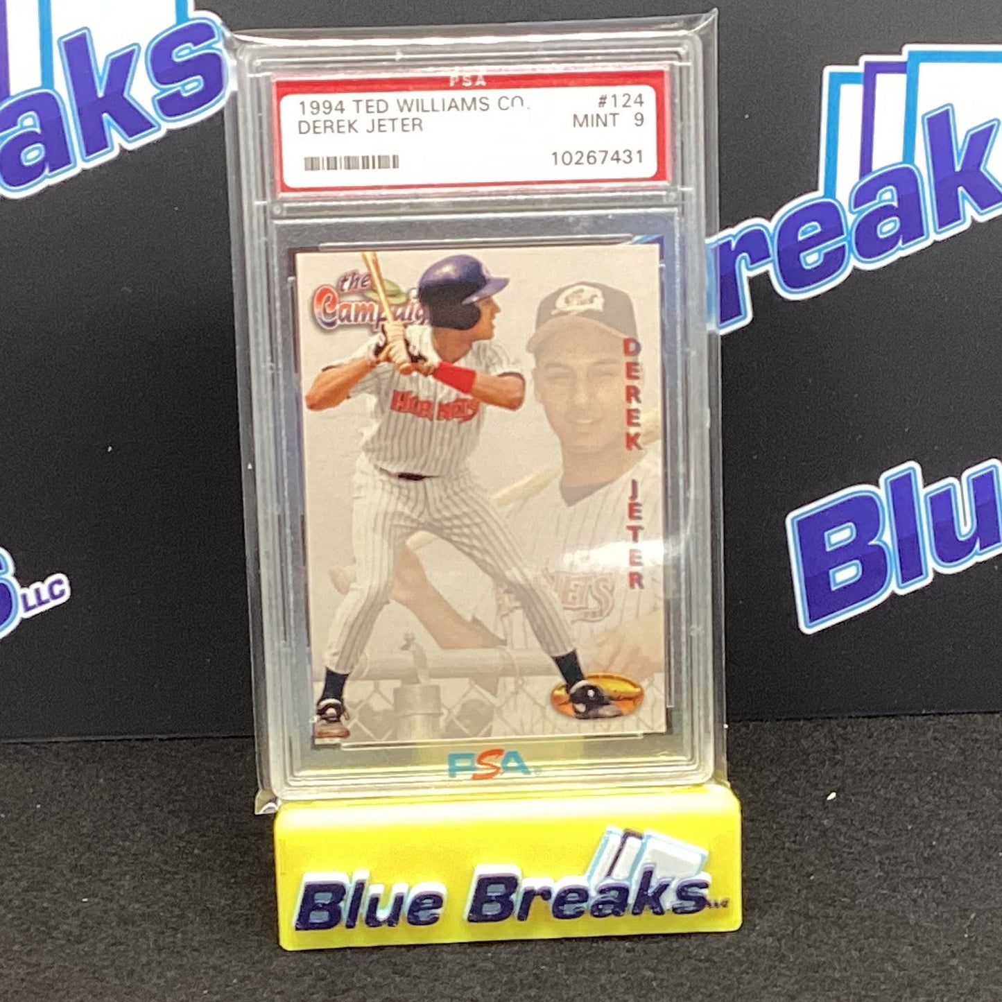 1994 Ted Williams Co - Derek Jeter - #124 - New York Yankees - PSA 9