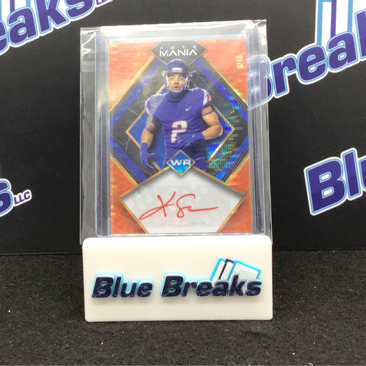 2022 - Wild Card - Auto Mania - Khalil Shakir - WR