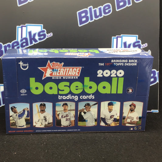 2020 Heritage High Number