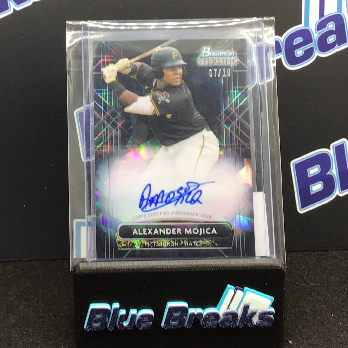 2022 Topps Bowman Sterling Alexander Mojica auto 07/10 #PA-AM Pirates