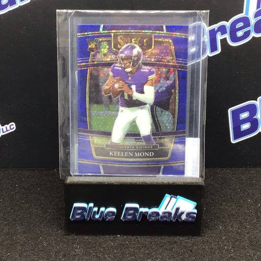 2021 Panini Select Blue Prizm Scope Kellen Mood 15/25 #64 - Minnesota Vikings