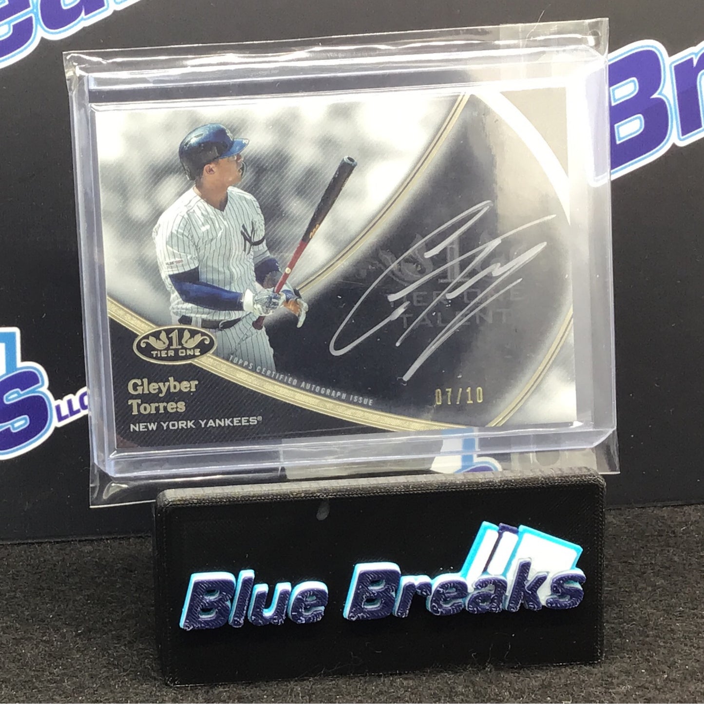 2020 Topps Tier One - Gleyber Torres - New York Yankees - TITA-GT - 07/10