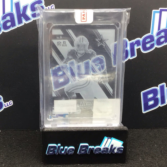 2017 Panini Absolute Ezekiel Elliott Glass Redemption #9 - Dallas Cowboys