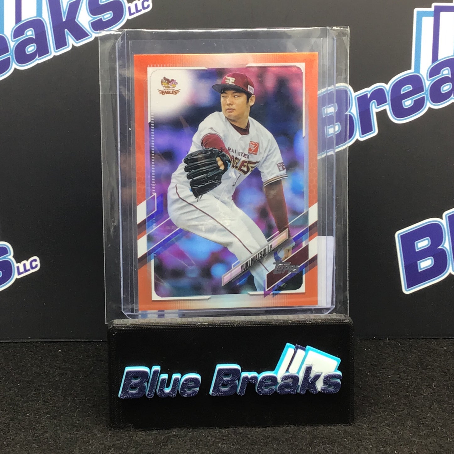 2021 Topps Japanese Edition Orange Yuki Matsui 03/25 #178 Golden Eagles