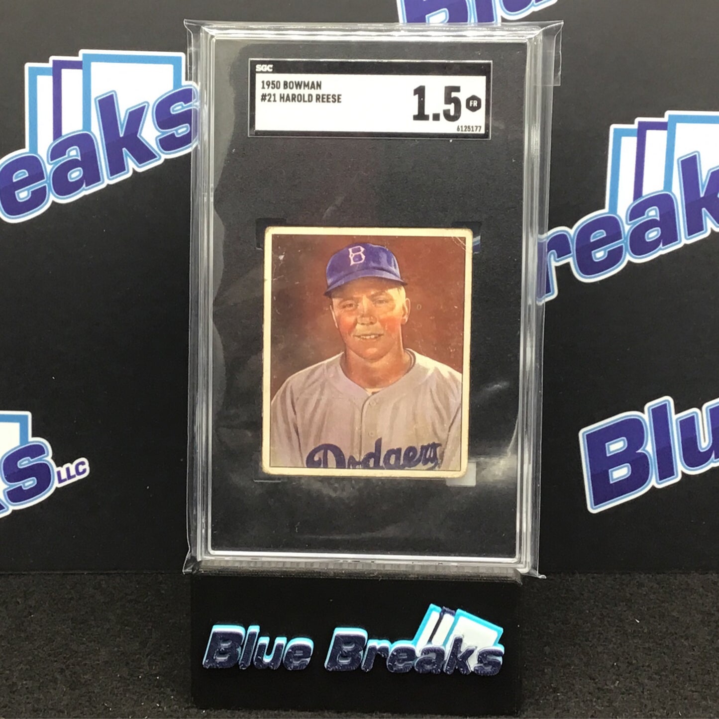 1950 Bowman Harold Reese SGC 1.5