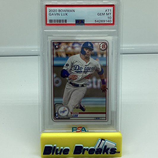 2020 Bowman - Gavin Lux Gem 10