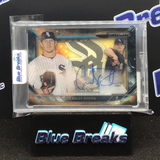 2015 - Strata - Carlos Rodon - Shadowbox Signatures - Chicago White Sox