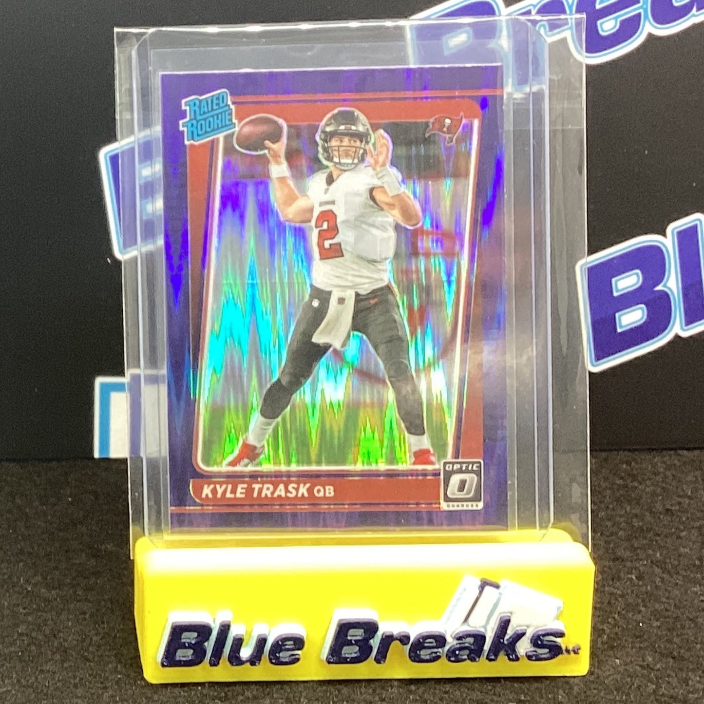 2021 Donruss Optic - Kyle Trask - Shock Prizm #209
