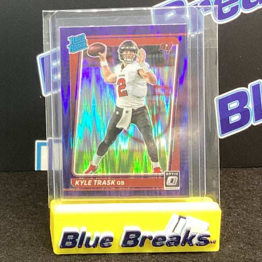 2021 Donruss Optic - Kyle Trask - Shock Prizm #209