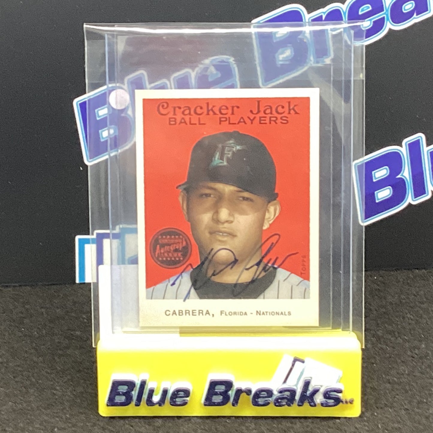 2004 Cracker Jack - Miguel Cabrera Certified Auto