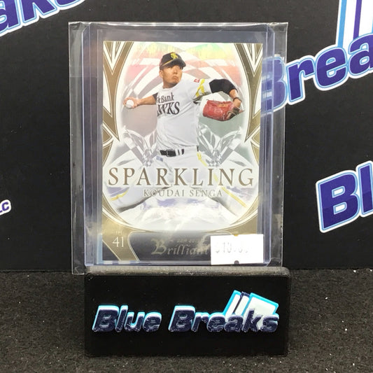 2019 BBM Sparkling Brilliant Koudai Senga 114/150 #SH3 Hawks