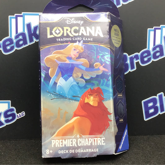 Disney Lorcana Aurora/Simba Starter Deck French