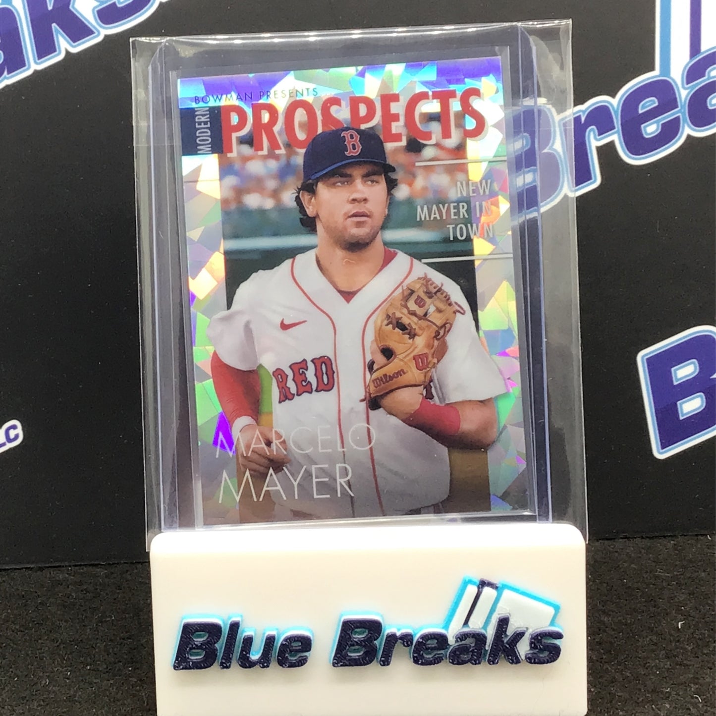 2023 Topps - Modern Prospects - Marcelo Mayer - Cracked - 25/150 - Boston Red Sox