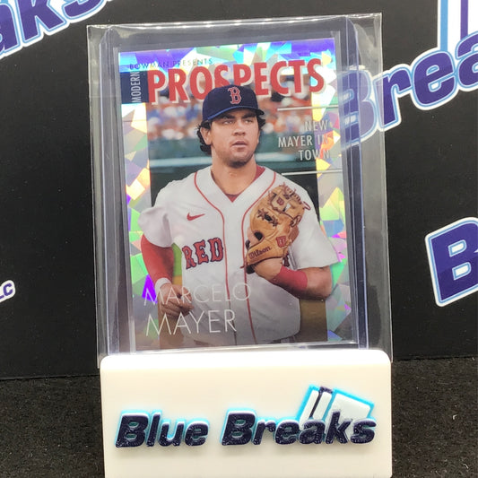 2023 Topps - Modern Prospects - Marcelo Mayer - Cracked - 25/150 - Boston Red Sox