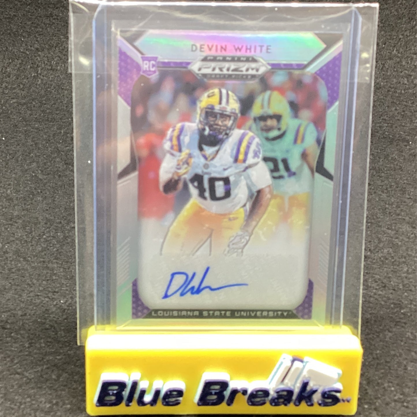 2019 Prizm Draft Picks - Devin White Auto #195
