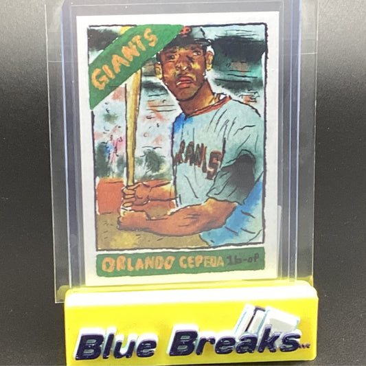 2022 Topps Orlando Cepeda Andy Friedman 48 Giants