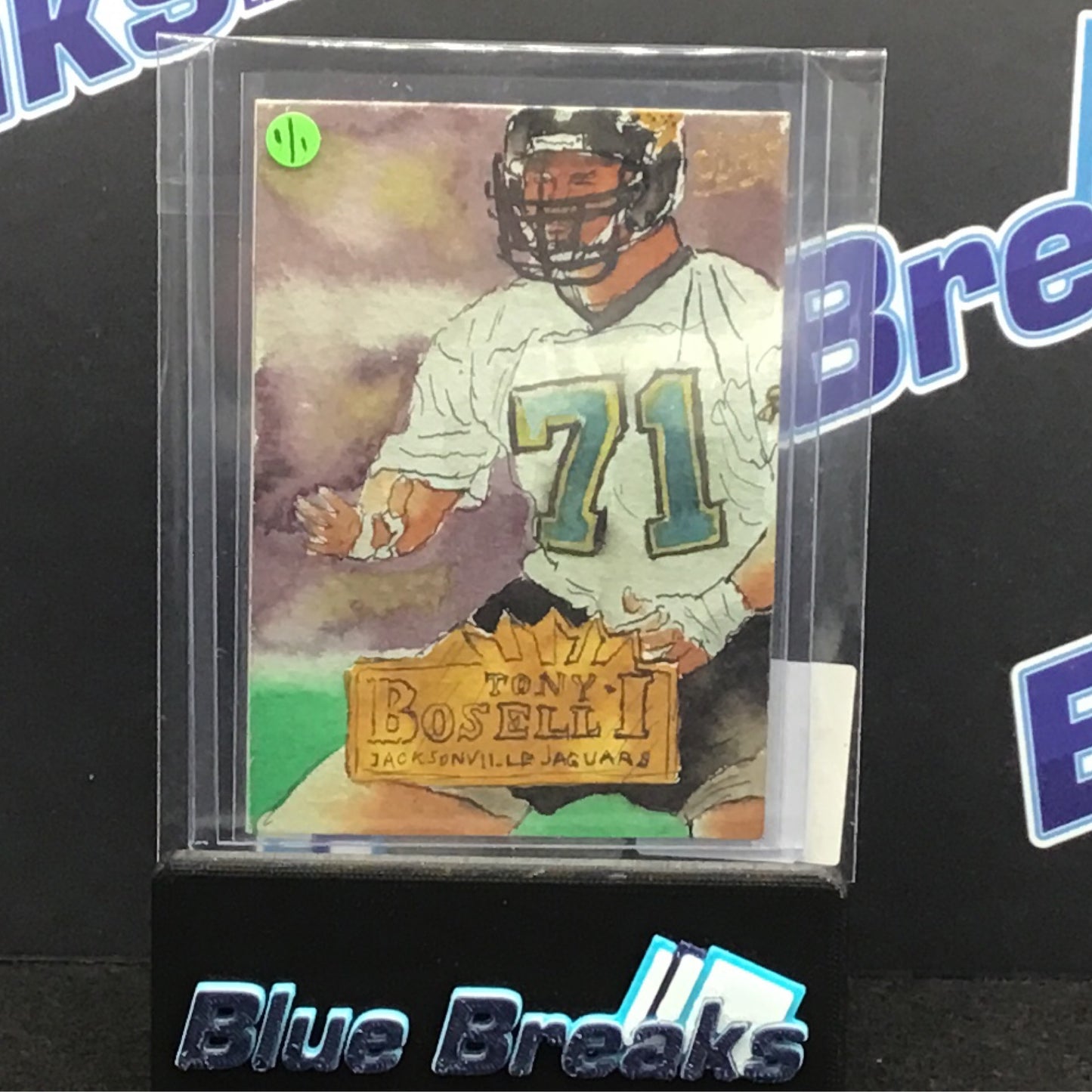 2022 Ultra Andy Friedman 1/1 Tony Boselli Jaguars