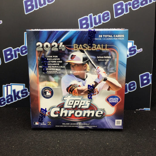 2024 Topps Chrome Update Mega Box