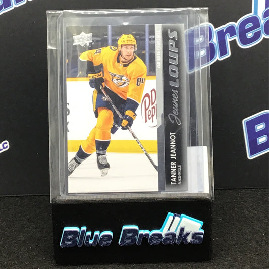 2021-22 Upper Deck Series 1 Jeunes Loups Tanner Jeannot #222 Predators