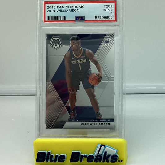2019 Panini Mosaic - Zion Williamson Mt 9