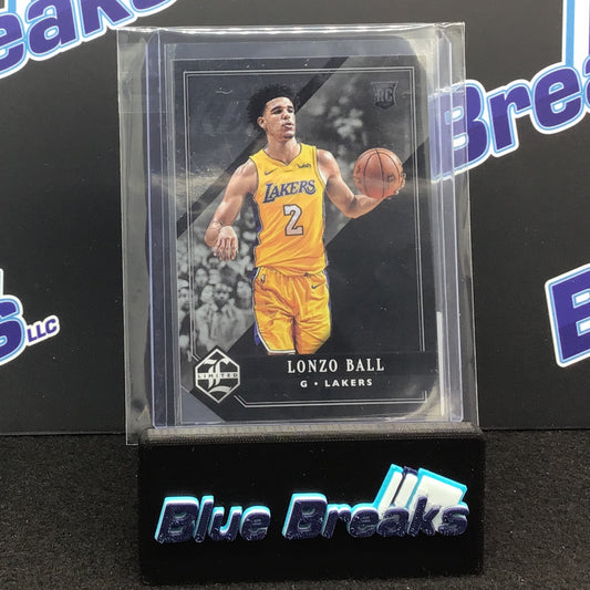 2017-18 Panini Chronicles Limited Lonzo Ball 215/249 RC #386 Lakers