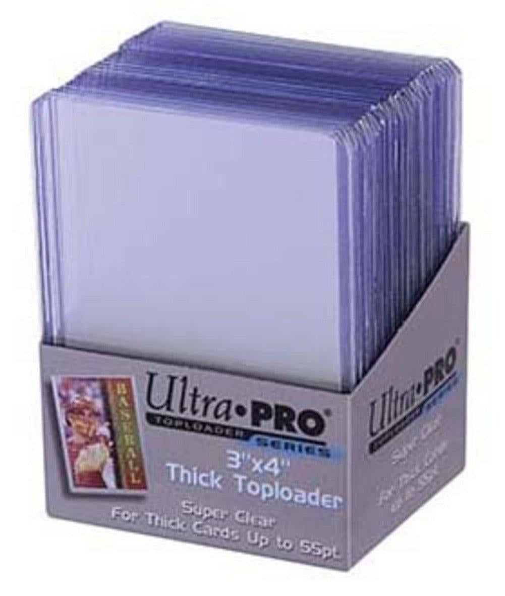 Ultra Pro 3" x 4" Action Packed 55pt Toploader 25ct (B001Q77TI2)
